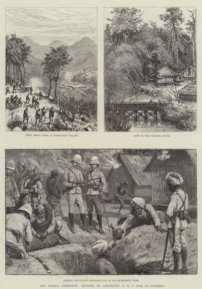 La expedición Looshai de William Barnes Wollen